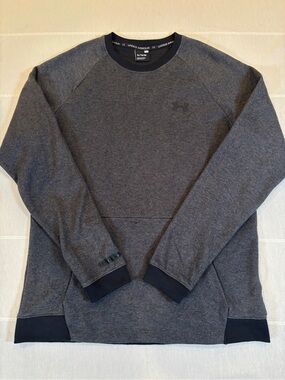 Under Armour Rival Fleece Crewneck Sweatshirt Gray XL RN96510